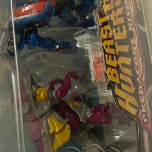 Transformers Beast Hunters Predacons Rising Cindersaur Smokescreen SEALED - Picture 13 of 13